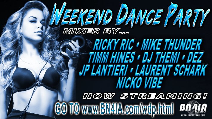 BN4IA's tweet photo. Now Streaming❗#WDP264 #DJSets
@RickyRicMix
@DJTimmHines
@lsselection
@MikePennino
@DJDez24
@JPLantieri
@Nicko_Vibe
https://t.co/h6qWcckJa1 https://t.co/Glf8o1rLFM