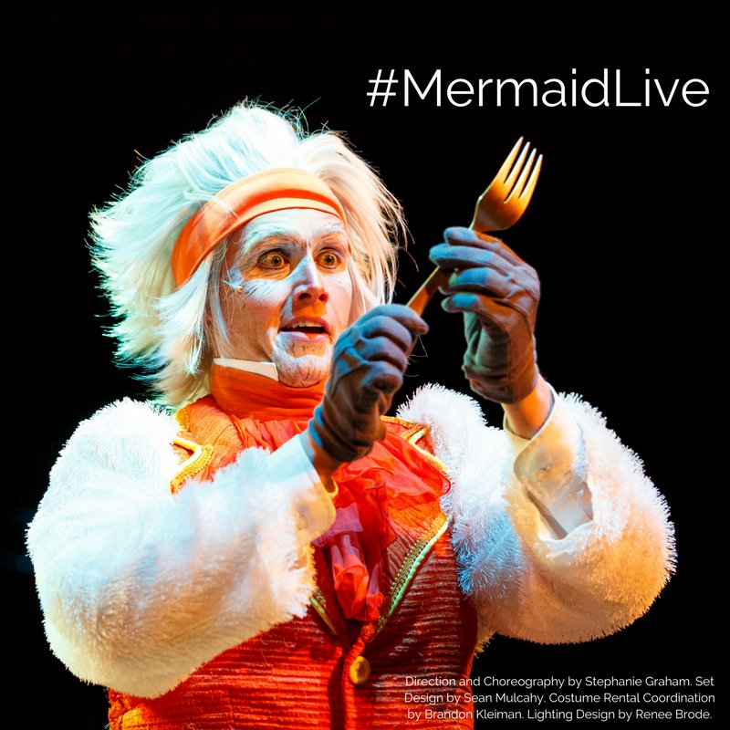 GlobeTheatreYQR's tweet photo. Seeing your photos from #TheLittleMermaid makes us as happy as Scuttle with a dinglehopper! Don't forget to tag them with #MermaidLive! https://t.co/aLxp5pxrZu