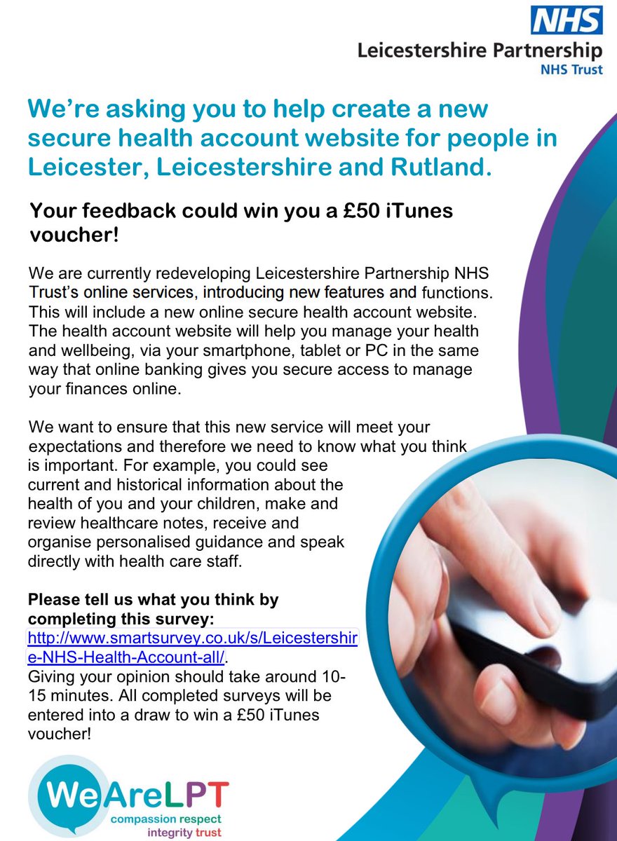 Leicestershire Partnership NHS Trust tweet media