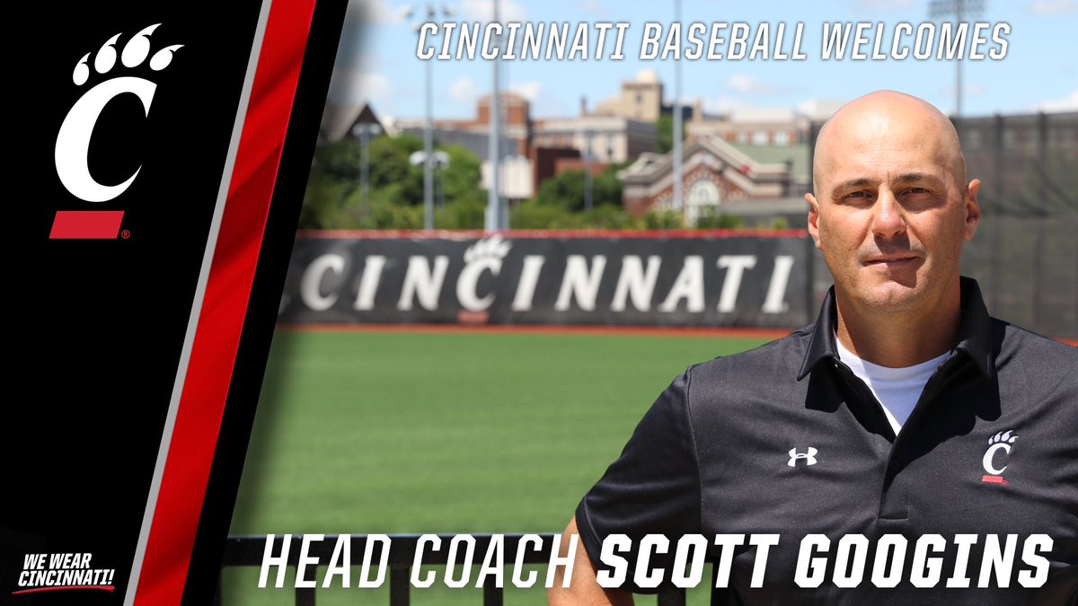 A new era in #Bearcats baseball begins! Welcome Coach Googins!
