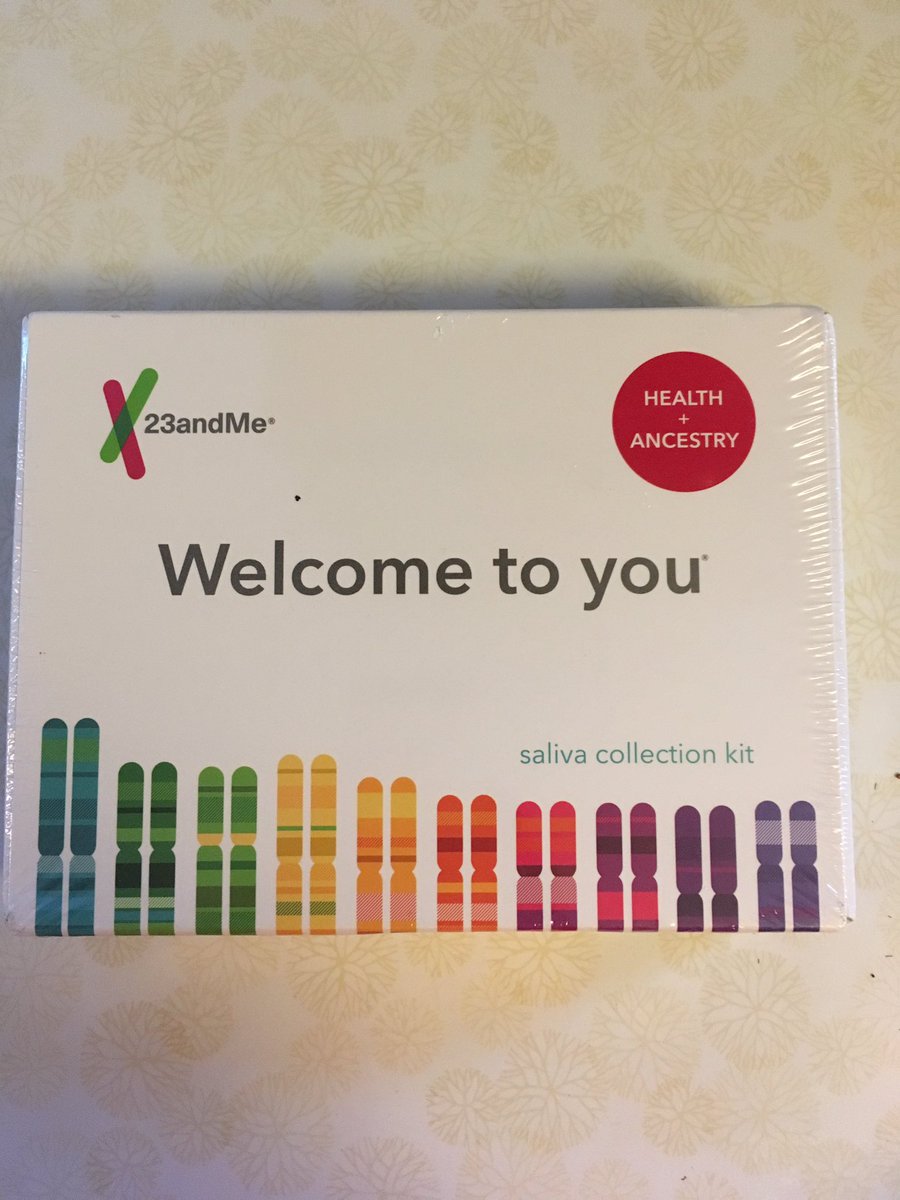 Kwolf1040's tweet photo. Thanks @23andMe for the #sweepstakes prize!!  I already did this so giving to my adopted cousin. https://t.co/JLCMZrstQu