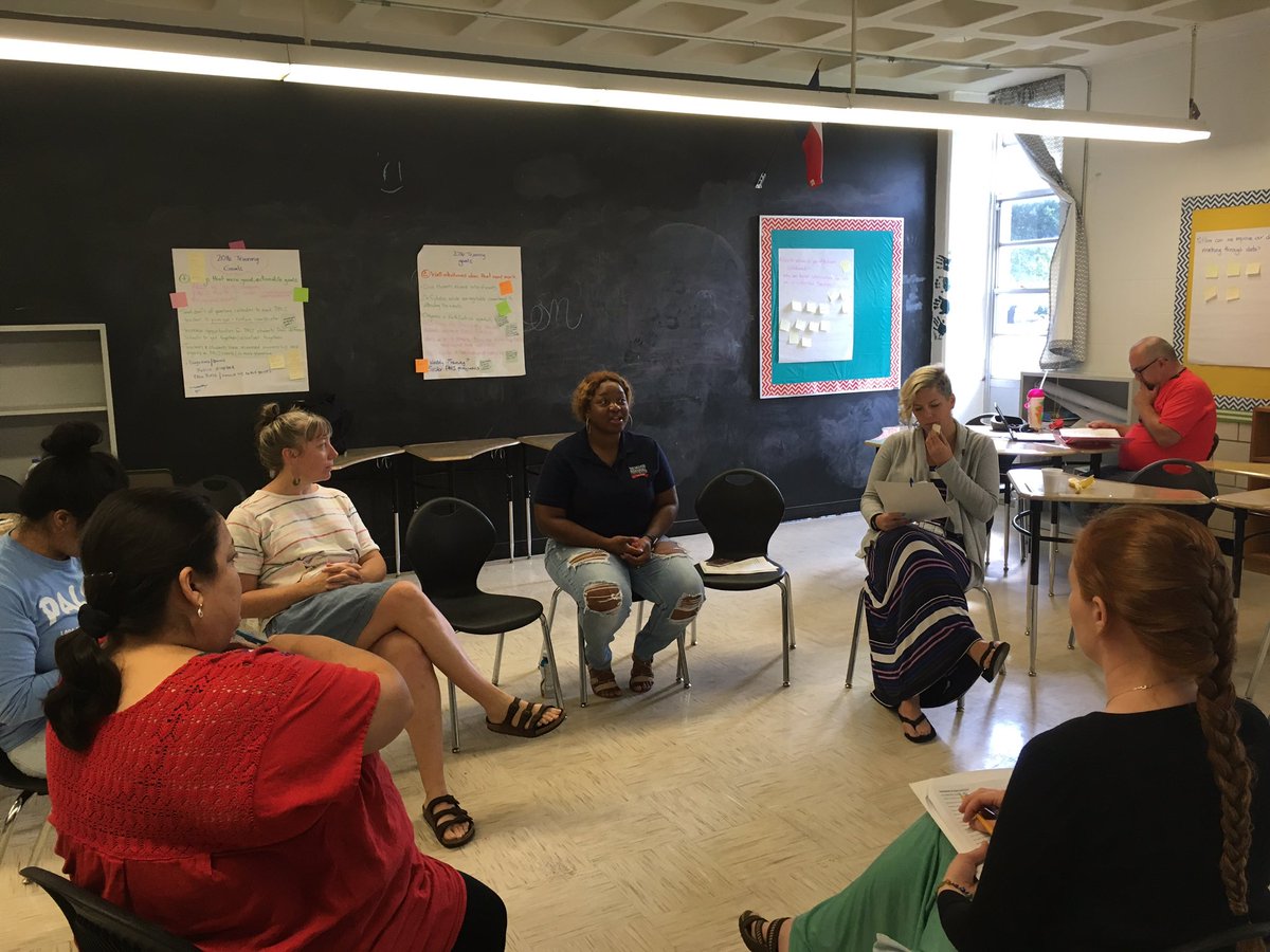 Planning for 2017-2018 with <a href="/AISD_PALS/">Austin ISD PALS</a> teachers! #empathy #studentvoice #leadership #AISDproud