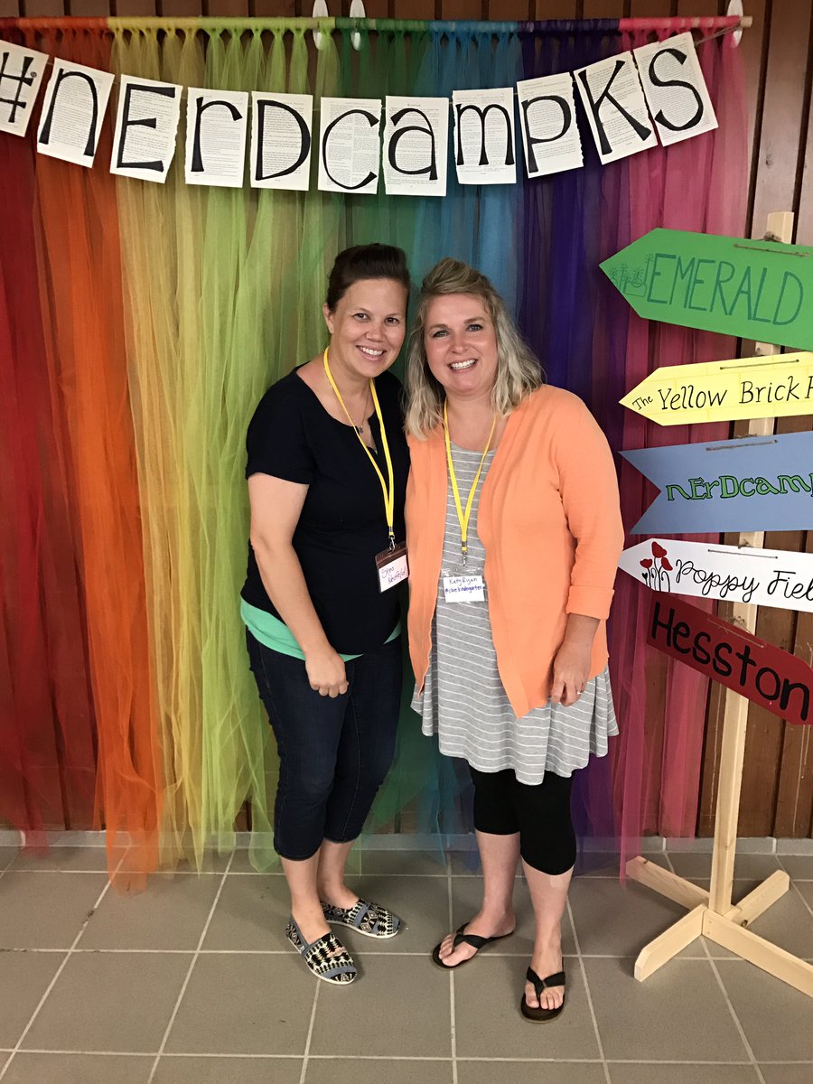 What a fun day with one of my best friends who is also an amazing educator. <a href="/cbekindergarten/">Katy Ryan</a> #nErDcampKS