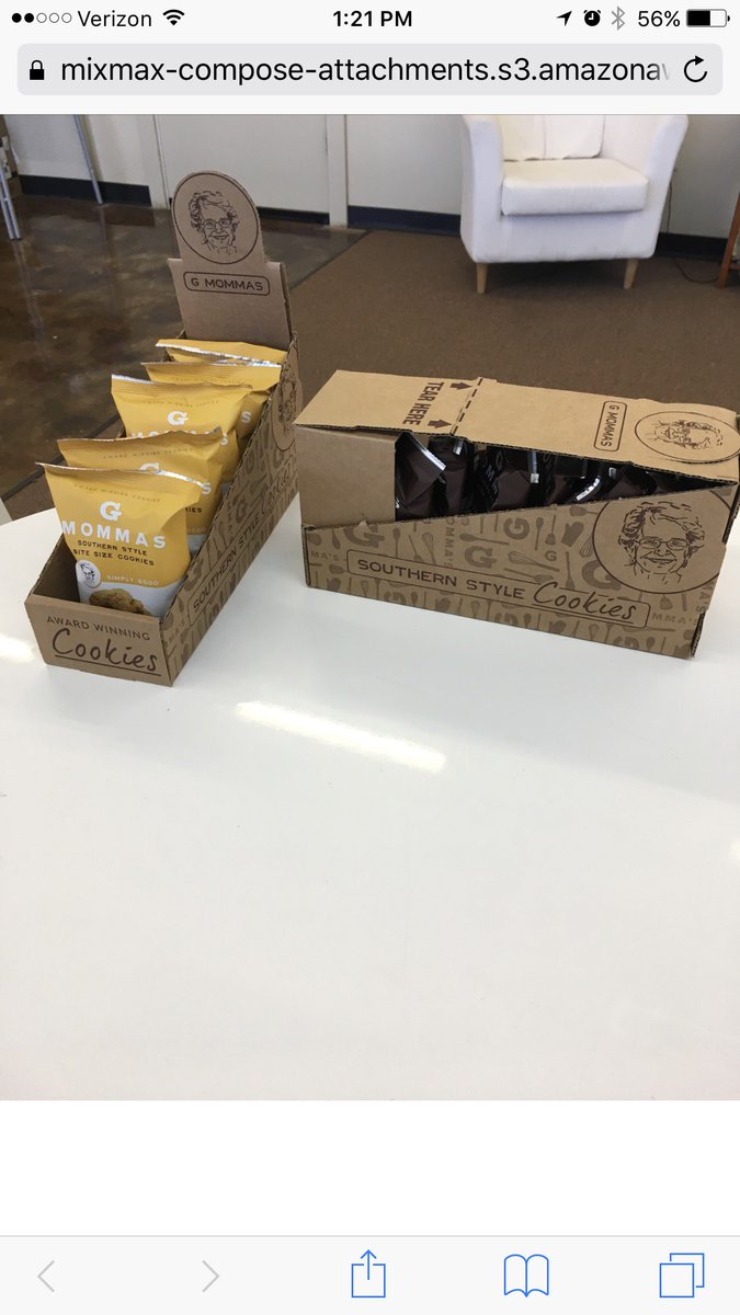 What's better than a pop? A pop and a <a href="/GMommaSays/">G Momma Cookies</a> cookie!  Pick up some cookies here at the Frios Pops Hunstville store! #delicious