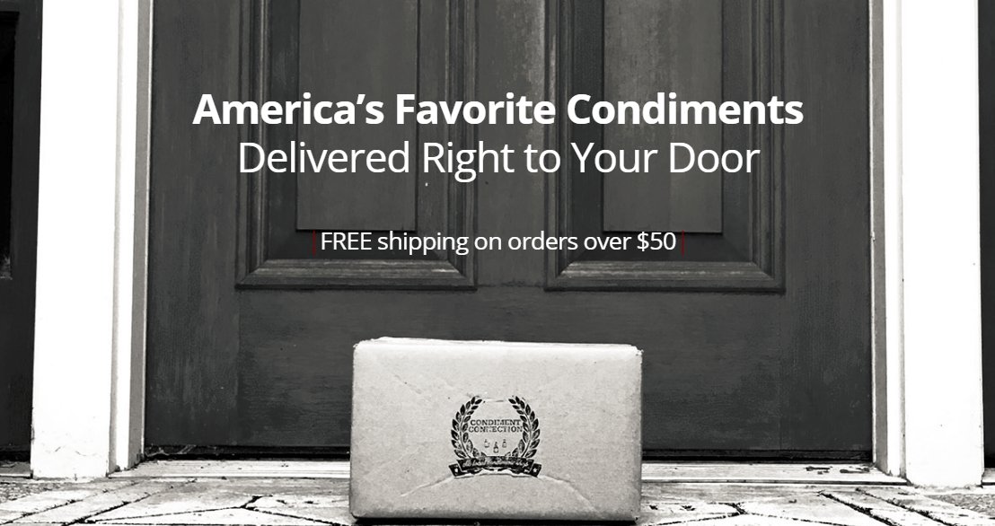 Bring home the taste of the city ... without having to leave your couch! 

Get your <a href="/CondimentConnex/">Condiment Connection</a> on. condimentconnection.com/product-catego…