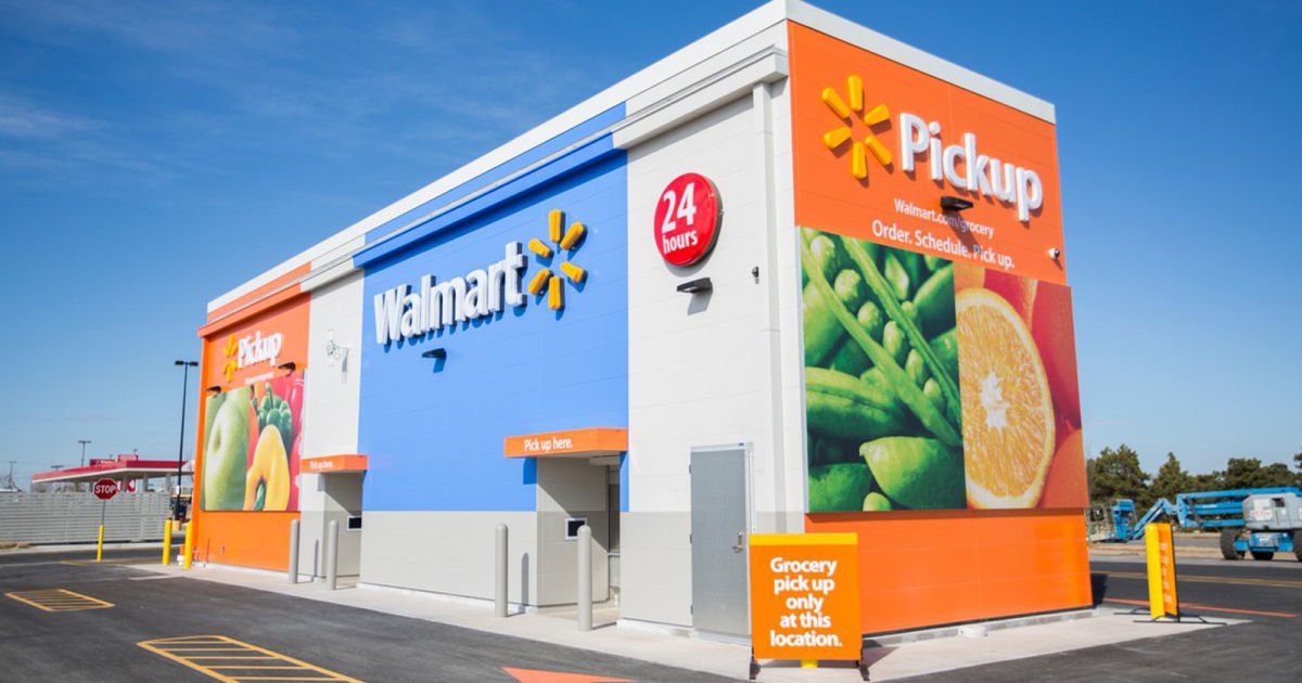 engadget's tweet photo. Walmart takes on Amazon's grocery pickups with automated kiosks https://t.co/84pLYo966K https://t.co/zL2NmYjhOf