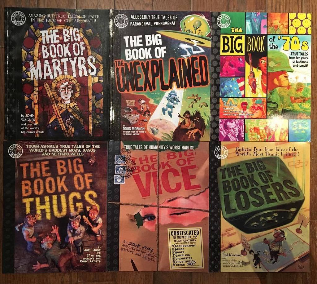 S_PhillyComics's tweet photo. Lots of Big Books currently in stock! Whether you're into #martyrs, #thugs, #the70s, #losers, #vice, or the #unexp… https://t.co/vdH67XAVGj https://t.co/1onMKS0DuZ