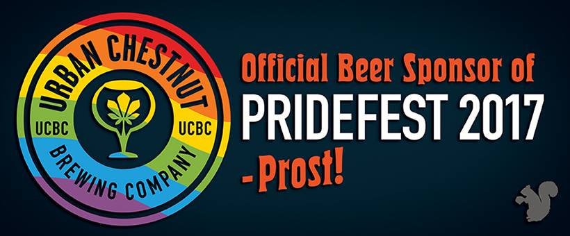 urbanchestnut's tweet photo. Proud to be the official beer sponsor of PrideFest 2017! #PrideMonth https://t.co/xVVK5COpOy