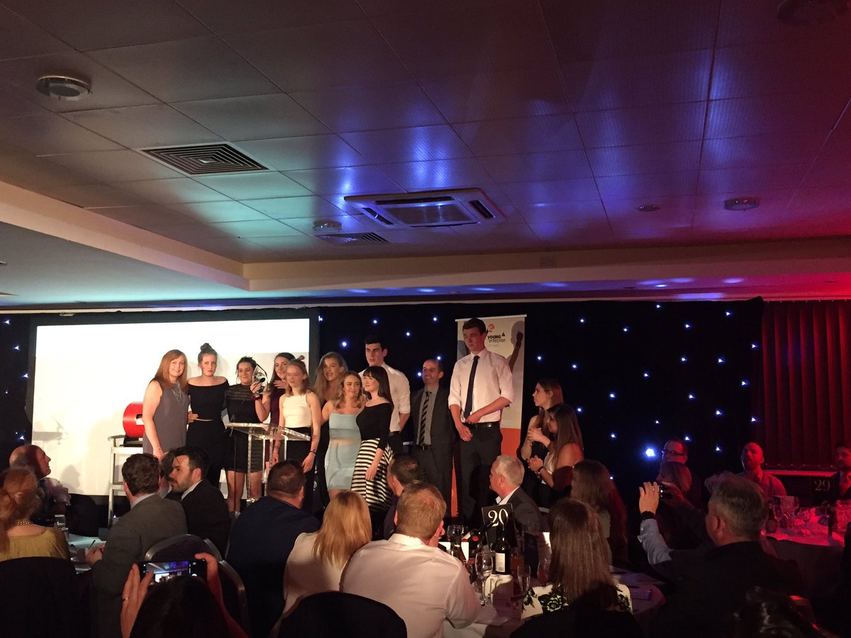 Well done to <a href="/FortroseVision/">Vision</a> for winning the company award at tonight's #YESAwards17