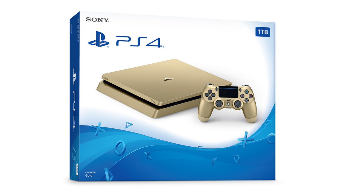 charlieINTEL's tweet image. The new Gold PlayStation 4 Slim is available for order on Amazon. $249 amzn.to/2sBsCDs