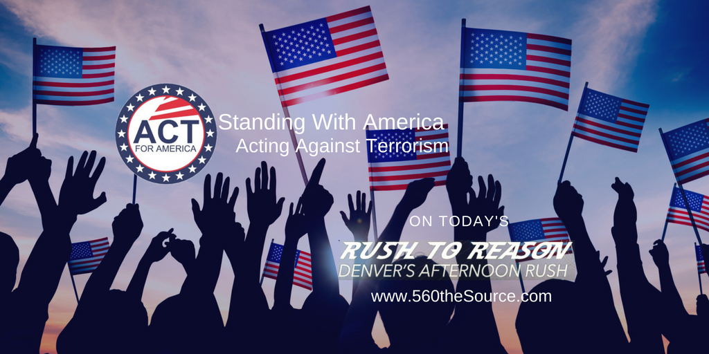 rushtoreason's tweet image. .@ACTBrigitte Founder of @ACTforAmerica *The NRA of National Security" is on #RushToReason 3:45pm MT bit.ly/KLZ560am   #terrorism