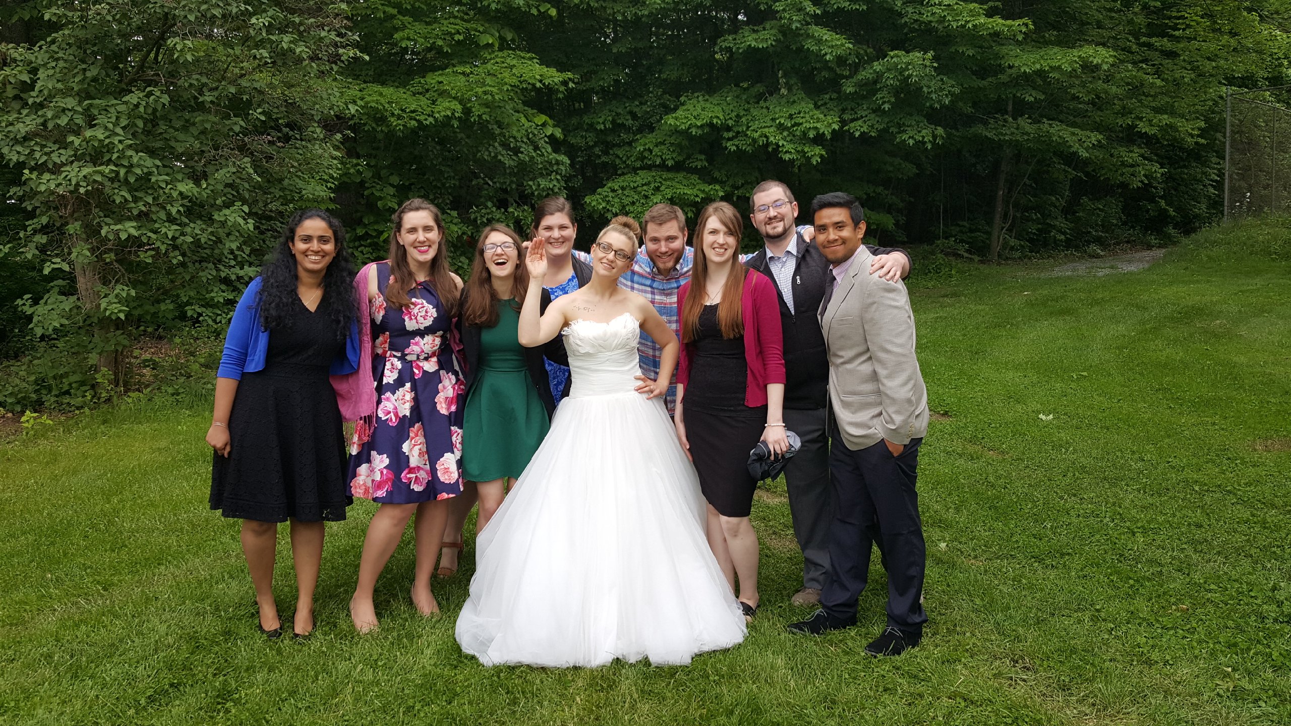 Uvm Chemistryさんはtwitterを使っています Best Wishes To Grad Student Morgan Cousins Who Married Hunter Corson Last Weekend Is That The Princess Wave Uvmgradcollege Uvmcas T Co 8snqcfhwej Twitter