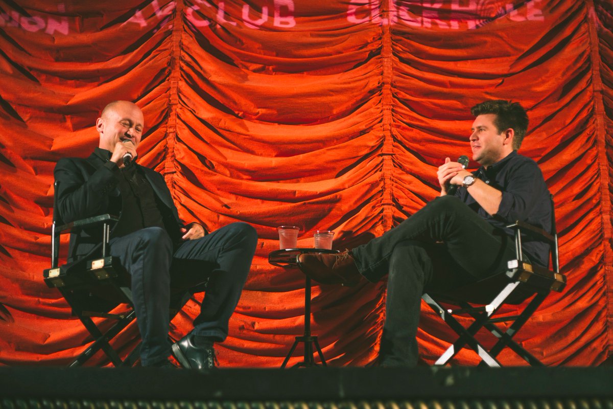 TheAVClub's tweet photo. Check out some of the photos by @mattlief from last week's #26Comedy shows with @MikeJudge and the guys of Pete & Pete. https://t.co/5wez4CrFSI
