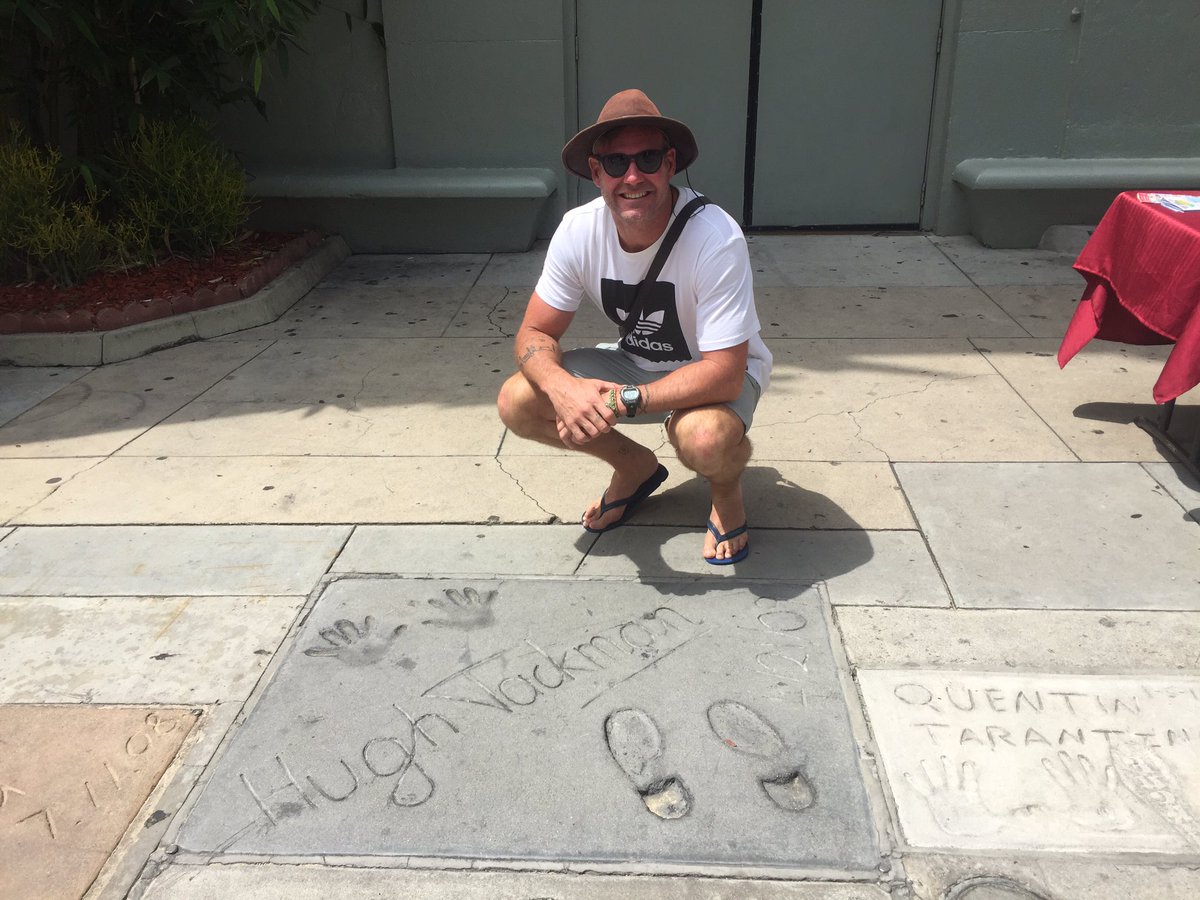 Wynny7's tweet photo. Big @GusWorland would love his one @GrillTeam  #whiteant @RealHughJackman onya jacko https://t.co/fuIw6ulh5o