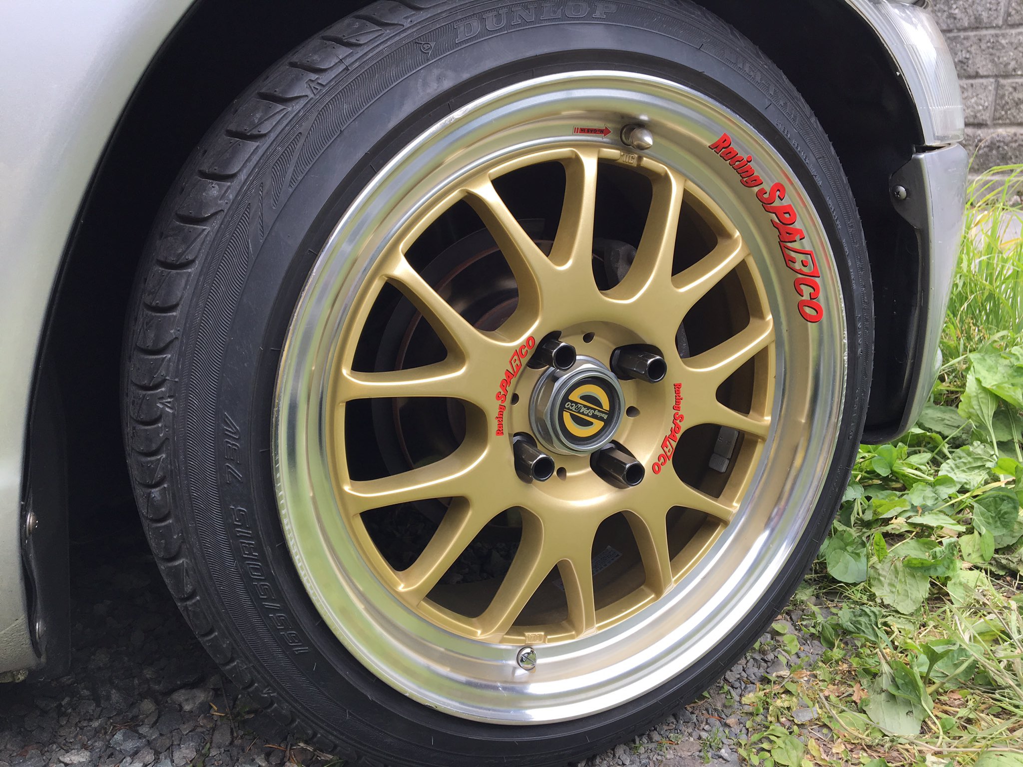 汎用 1/24 クリムゾン レーシングスパルコNS-2風 ホイール 中古