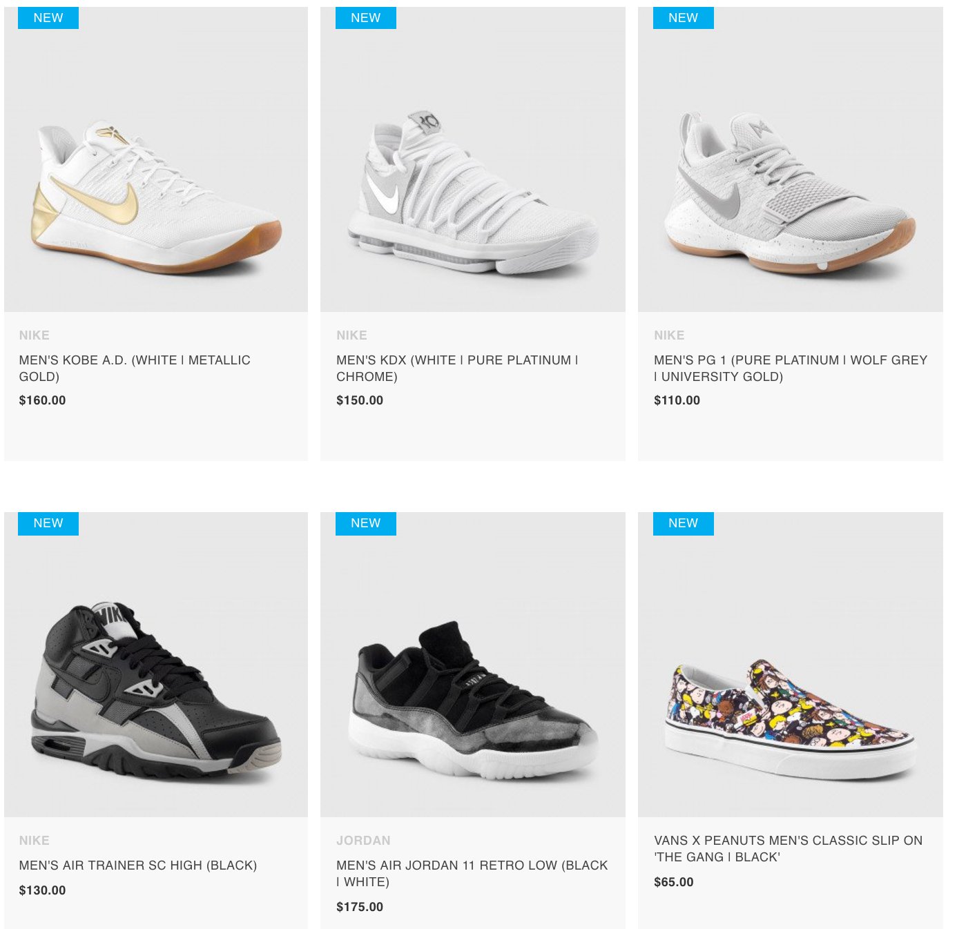Heskicks on Twitter "Lots of new sneaker releases at Kicks USA here