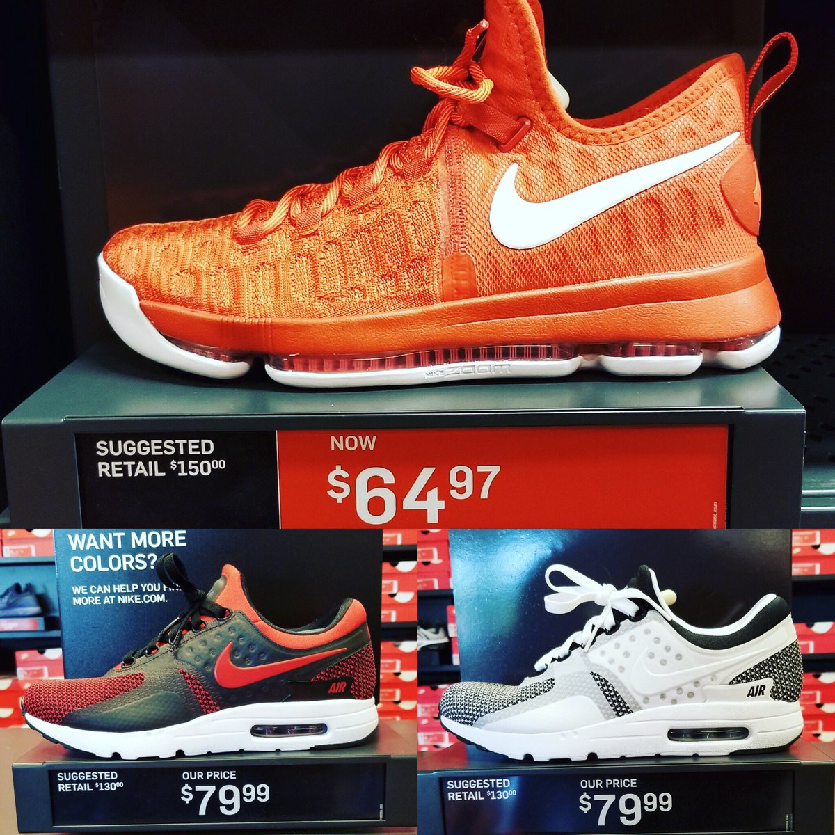 JoogTeam's tweet photo. At Nike Factory in Paramus NJ.  DL the #joogapp at https://t.co/gBtrdQ46yk and get plugged at the outlets! https://t.co/lmAxLnYuMA
