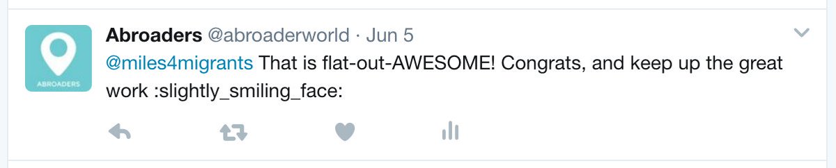 abroaderworld's tweet photo. @zapier Turns out my @SlackHQ 2 twitter integration doesn't translate emojis. "slightly_smiling_face" isn't quite as nice as the real thing🙂 https://t.co/Rf2jMkj8bg