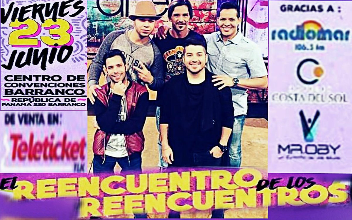 Mariellitas's tweet photo. 🎺 #Perú ➡Como tú lo pediste #ElReencuentroDeLosReencuentros 23deJunio llega al C.C Barranco ➡ Presenta #NaintisEstelar #RegresaElSwing https://t.co/XWovhtPWGE