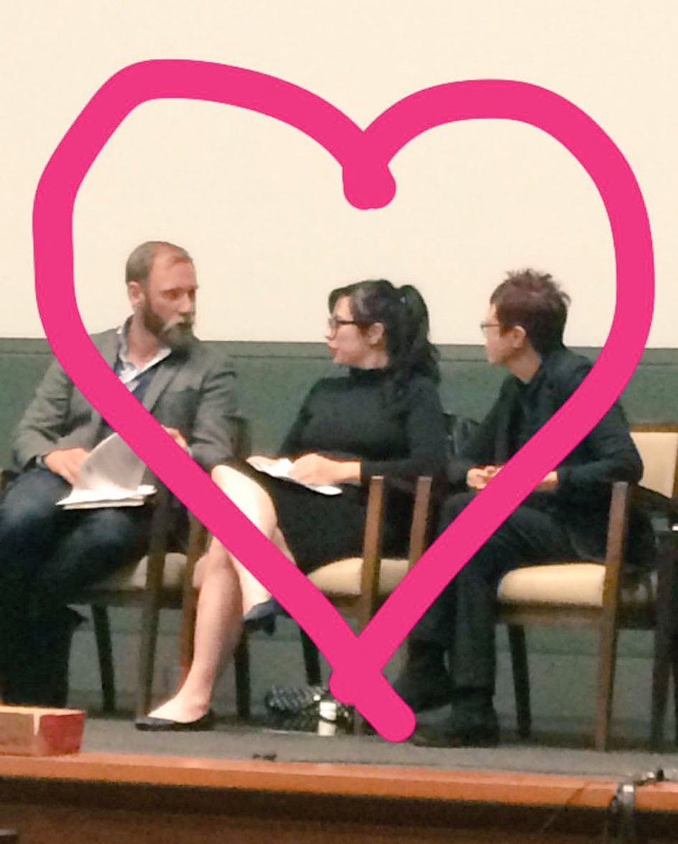 FSCArmy's tweet photo. .@EricPaulLeue &amp; @SiouxsieQJames had a fabulous time at @ucsantabarbara speaking at the #PollockTheater for @conpenley's porn studies class! https://t.co/SgEWNY2664