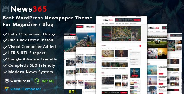 wonsterscript's tweet photo. ThemeForest – News365 – WordPress Newspaper Theme for… https://t.co/i4DTmtnavX #WordpressThemes #article #blog #editorial #fastandclean https://t.co/ulDjDU7qKu