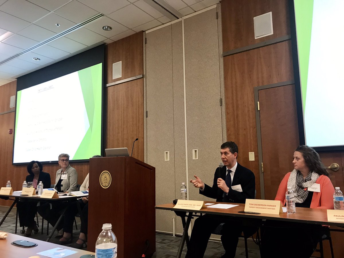 DelawareAAP's tweet photo. Dr. Allen Friedland talks about using evidenced-based PEDS devel screening tool in his office at @christianacare. #HelpMeGrow17 #netDE https://t.co/YTpyqr4Co1