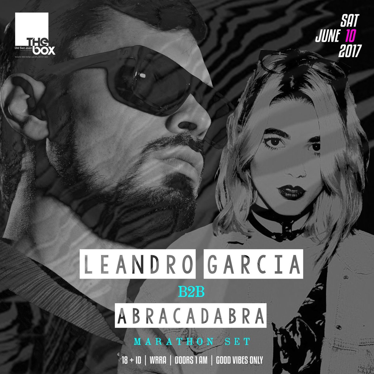 EventosEDM's tweet photo. Catch Leandro Garcia B2B Abracadabra (club debut) on Saturday June 10th at The Box [ONE BAR] #MarathonSet #Techno #SanturceRecordings 🔊🔥 https://t.co/exQj58p3Fk