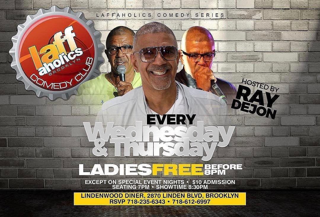 Raydejon's tweet photo. Don't miss out on another night, at New York's best comedy club Wednesday night at #laffaholics with #raydejon #comedy starting at 7pm https://t.co/4iw1ftQSf2