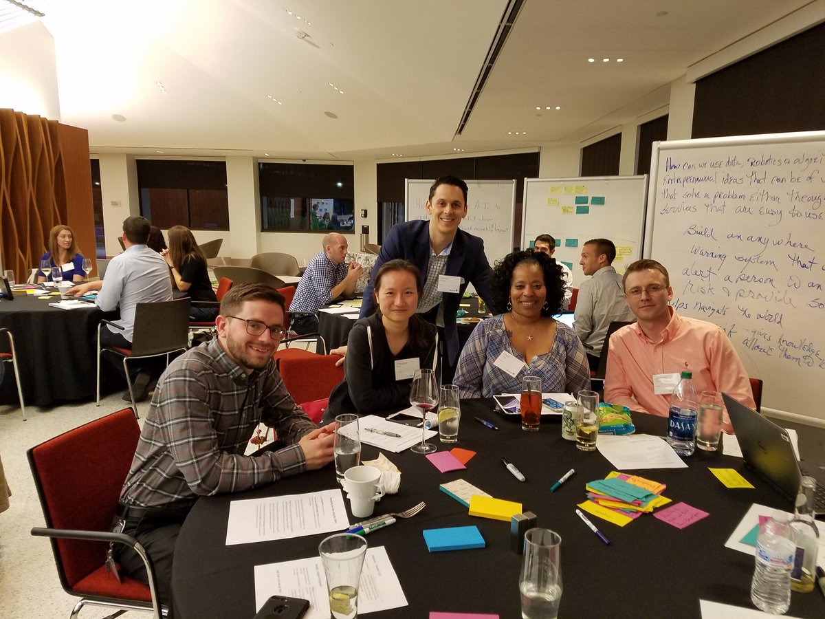 Maureeninno's tweet photo. #Ideating with the young professionals @MunichRe_US https://t.co/JO1Qm34Ft1