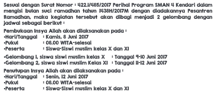 Info SMAN 4 Kendari tweet media