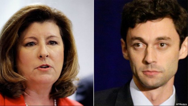 wsbtv's tweet photo. What are people saying about the @ossoff/@karenHandel debate online? Join the conversation by using #WSBdebate: https://t.co/PSEXFFtdwO https://t.co/SWEDyNCZX4