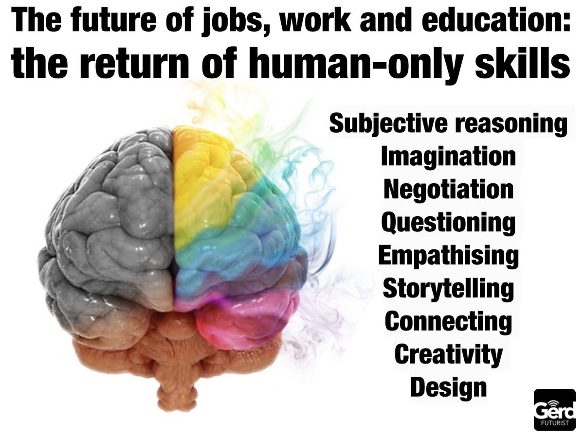 E_Sheninger's tweet image. A1 In a world where tech is evolving exponentially students now more than even need human-only skills #ASCDL2L