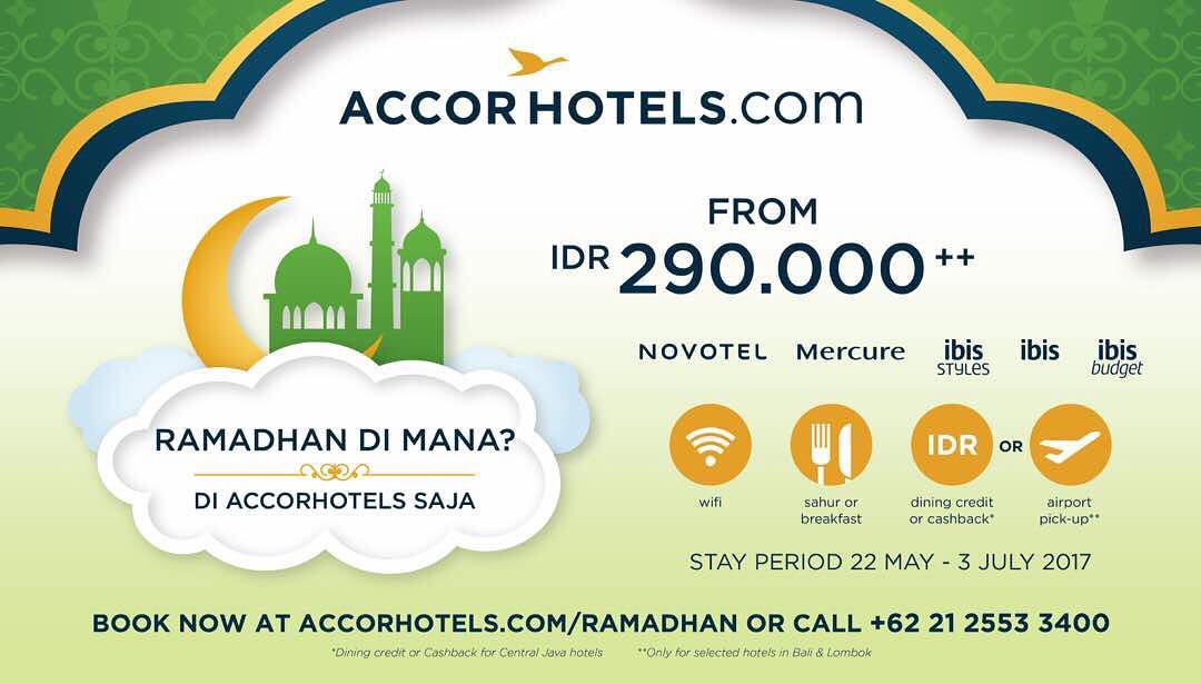 Any plans for Ramadhan ?
Book and stay with our offer before 3 july for your change to win an Umroh Trip for 2 ! Bit.ly/GB-Ramadhan