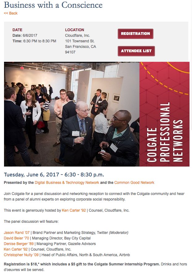 ColgateSF's tweet image. Tonight! Hear Colgate alums discuss Business with a Conscience - 6:30 - 8 PM in FiDi colgate.imodules.com/s/801/2012/ind…