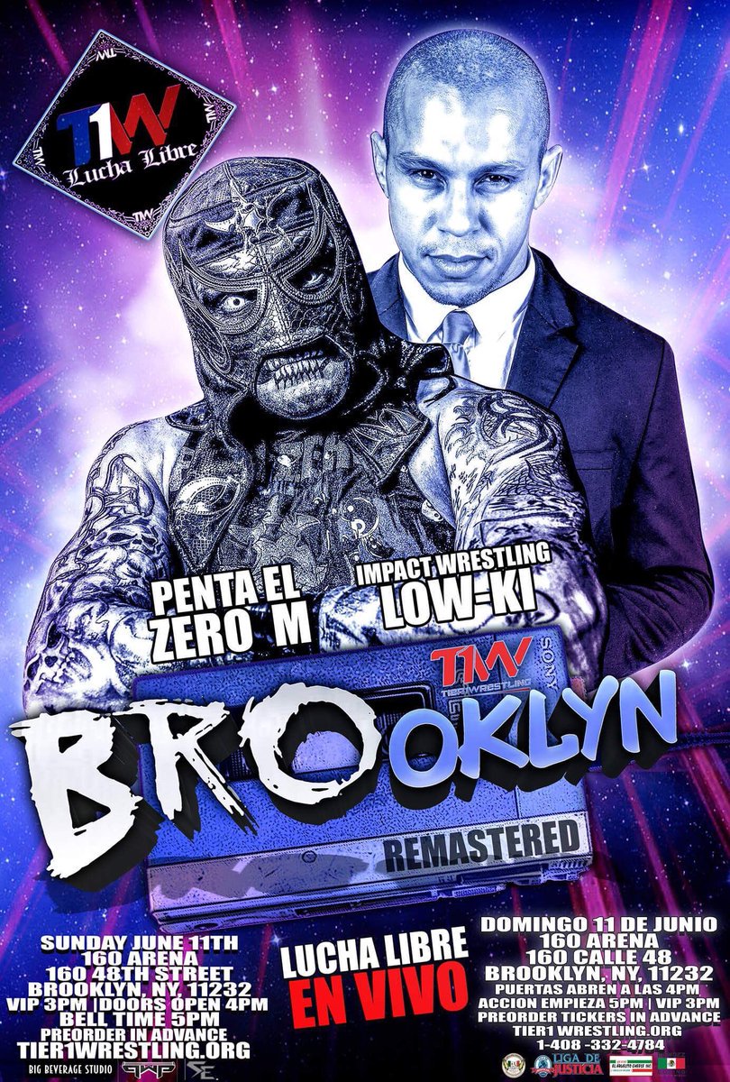 MarkinOut's tweet photo. SUN @Tier1Wrestling BKNY:@MrDariusCarter v @GoGoACH/@PENTAELZEROM v @OneWorldWarrior/@RealJackSwagger @SuperKingofBros @AmericanDestroy&amp;MORE https://t.co/GI5yZ4H6cD