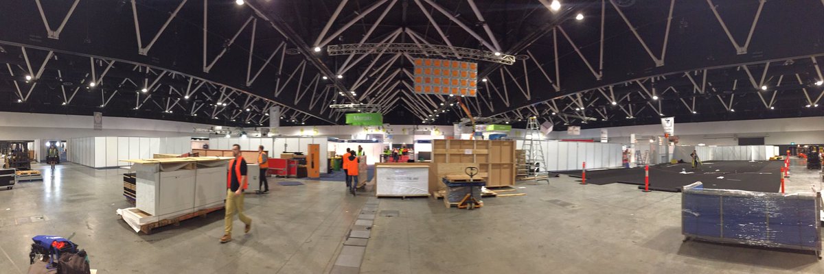 sonic_tech's tweet photo. EduTECH build is happening standbye for some cool tech #EduTECH @sonic_tech @Integrate_AV #TeachBoard https://t.co/OFtwbZR1xn