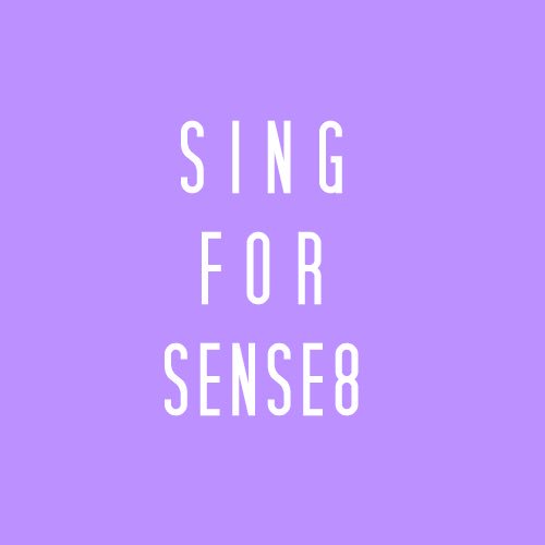 SingForSense8's tweet photo. Want Netflix to bring back Sense8? Participate in our singalong video montage: https://t.co/XZwipYFK3h 🎶 https://t.co/vIXDKbU88c