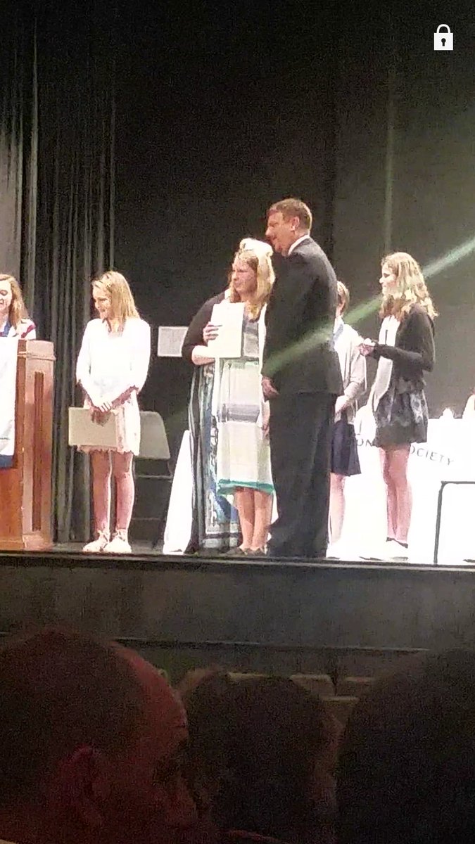 drockhill4's tweet photo. So proud of my daughter on her induction into National Junior Honor Society this evening... #PantherPride #wearevbschools https://t.co/FHSAeigJO3