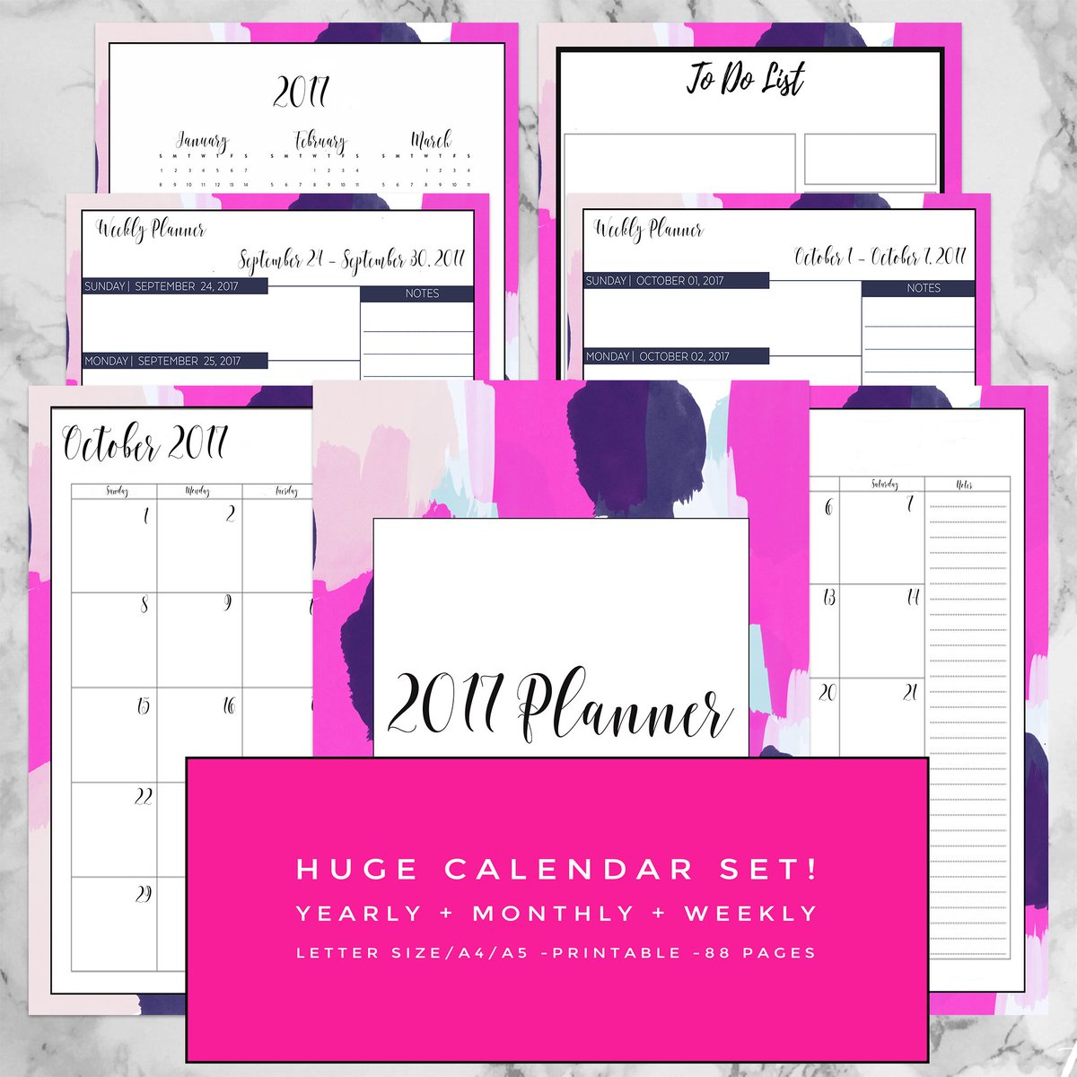 NancyBadillo13's tweet image. 2017 Huge #Calendar #Planner Set! Includes 88 Pages! Instant Download! Get Yours Today! etsy.me/2jnaoQK #teacher #blogger #organize