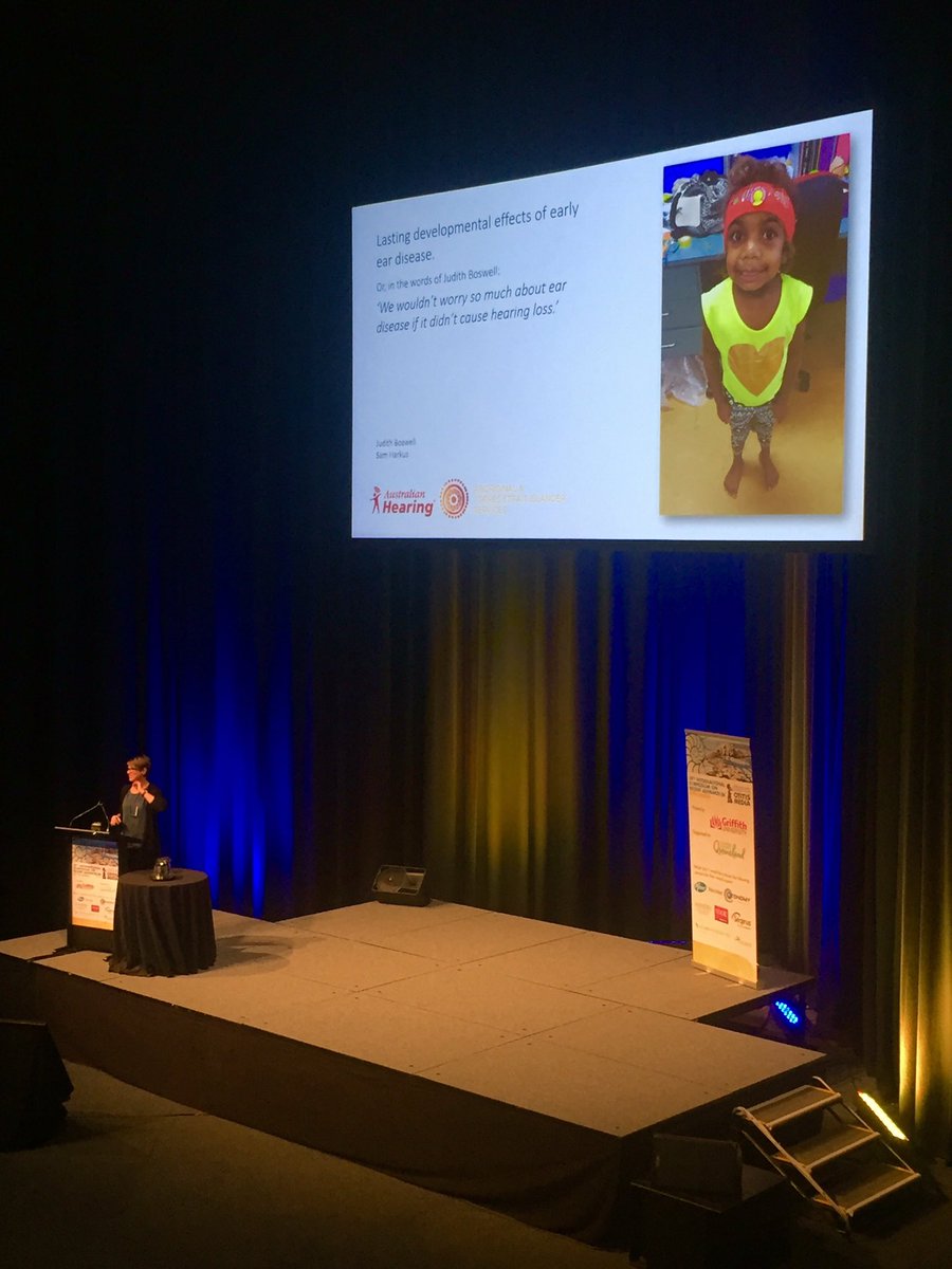 A passionate presentation by <a href="/SamHarkus/">Sam Harkus</a> detailing "Patsy's Story" &amp; developmental effects of early ear disease @ #RAOM2017 #otitismedia2017