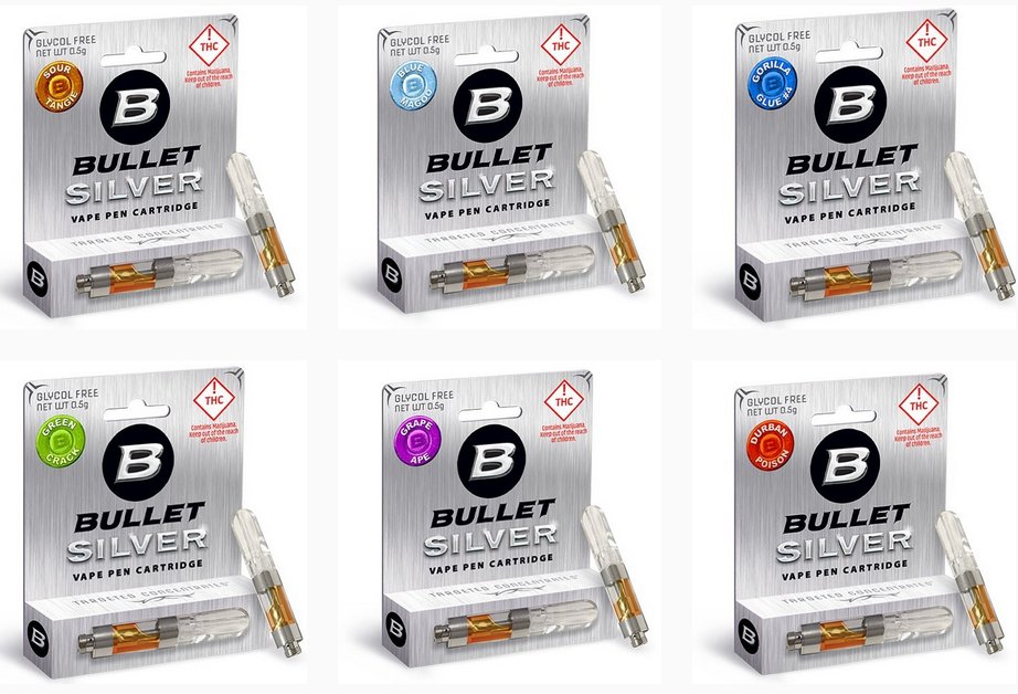 Go2Bullet's tweet image. Try our new Bullet Concentrates strain specific distillate vape carts. Look for them in Nevada, Colorado and Washington #cannabis #marijuana