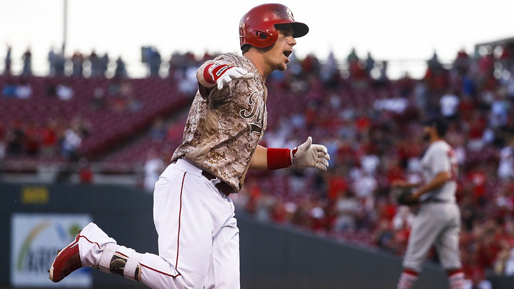 MLBStats's tweet image. .@Sgennett2 is just the 17th player in @MLB history with a FOUR-homer game and the first since Josh Hamilton in 2012.