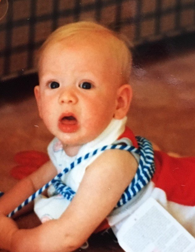 MrChislock's tweet photo. When you're a baby and mom dresses you in lame overalls/onesie hybrids #WTHma #weak https://t.co/2Arj2SsuoM