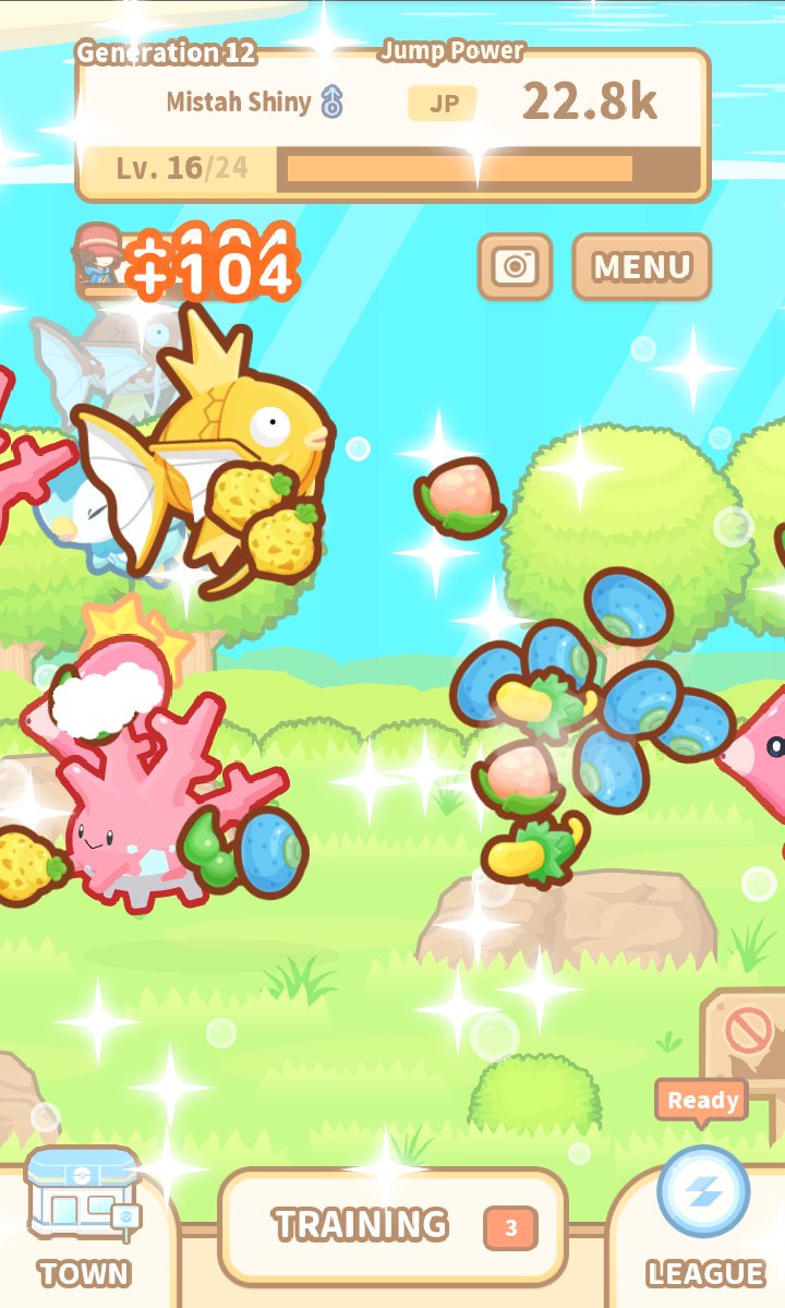 LacedExistence's tweet photo. Mistah Shiny! Jump! #Magikarp https://t.co/7eircW4AiK. https://t.co/39C4cmD3il