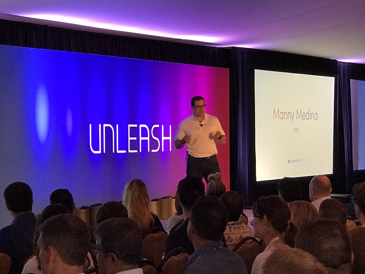 rbatra's tweet photo. Amazing 1st user conference @outreach_io Katie Doyle &amp; team put up an inspiring show! Great speakers, energy &amp; community! #Unleash17 Thanks! https://t.co/iSNcLZ8xoZ