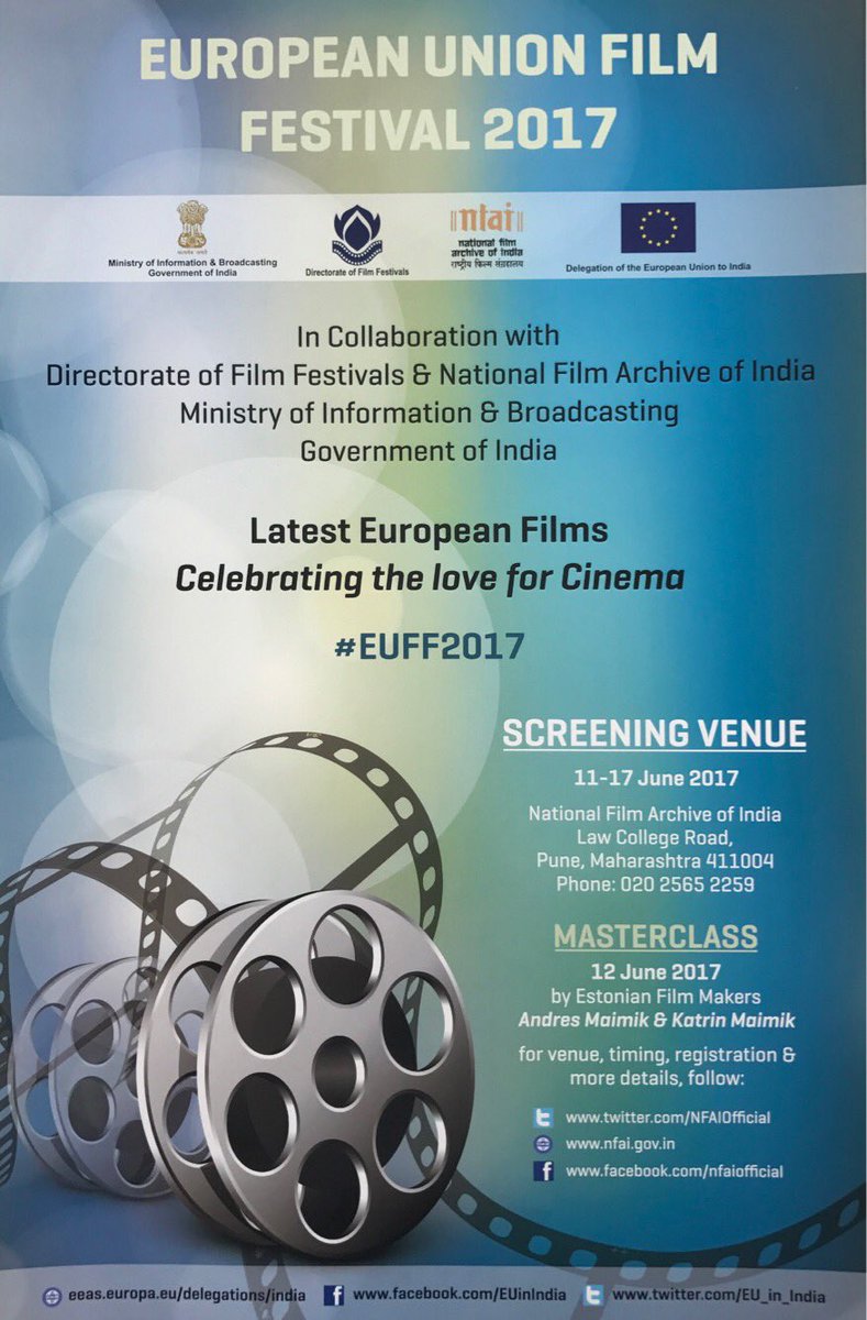 NFAI is hosting the European Union Film Festival 2017 during 11-17 June, which brings a selection of some of the finest films from Europe.