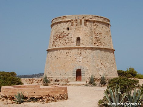 Otro artículo trasladado al apartado de arquitectura histórica: Torre de Comte o d´en Rovira, en la isla de Ibiza. arquitecturapopular.es/arquitectura-h…