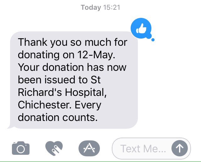 Always one of the best texts I receive. If you're able, give blood.

<a href="/GiveBloodNHS/">NHS Blood Donation 🩸🩹</a> <a href="/fleshandblood/">fleshandblood</a>