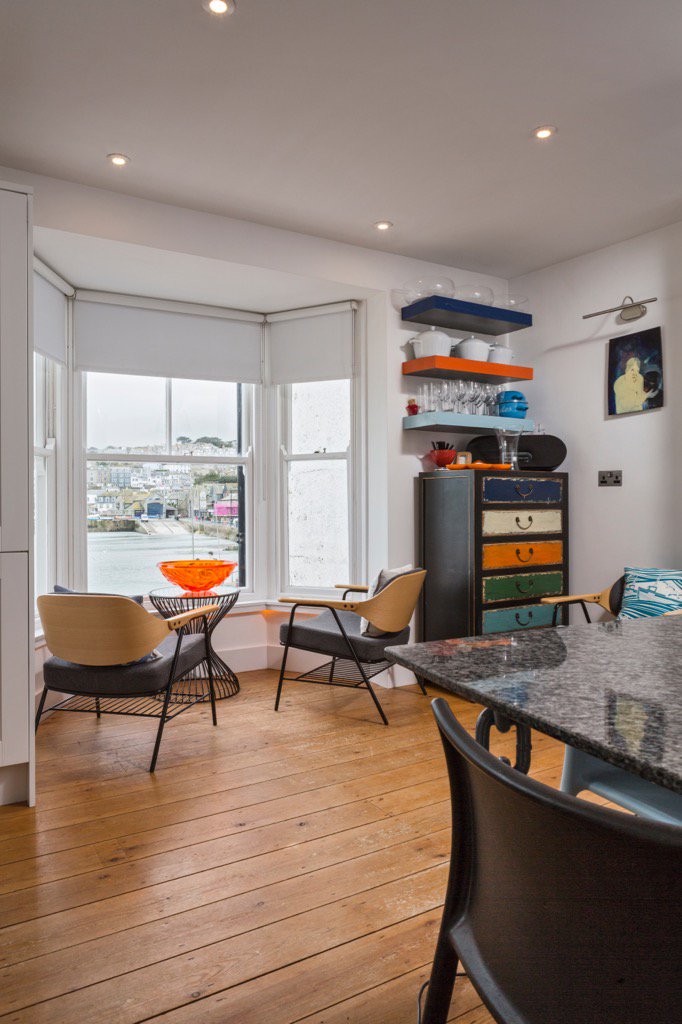 stiveshouse's tweet photo. Relax with a view @oliverhrubiak @alexfishermedia @LovingStIves 2018 bookings getting busy #holiday #cornwall https://t.co/AaoxjG7jFT