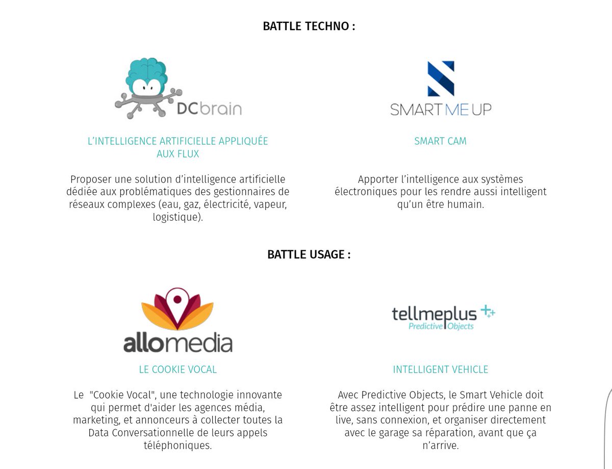 #AIAwards Assistez en direct (12h00) aux battles du grand prix de l'Intelligence Artificielle sur l'Expo #AIParis à midi